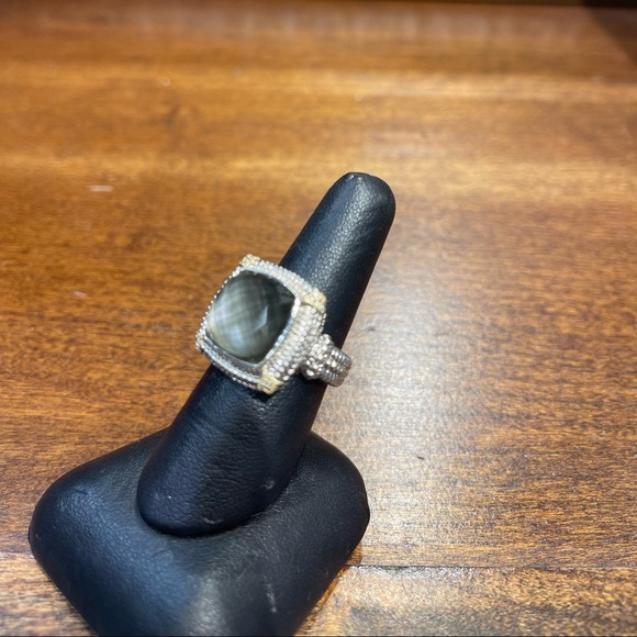 Green Amethyst Gabriel ring - Picture 3 of 7